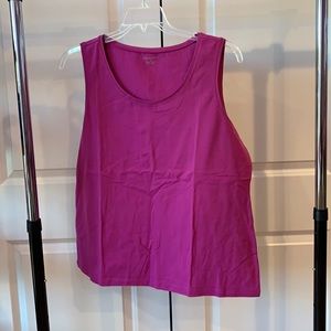 Appleseed's Deep Pink Magenta Tank Top NWOT